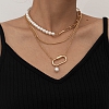 Individual Asymmetric Multilayer Necklace PW920
