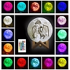 Moon Lamp With Photo 16 Colors PW028