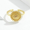 Shiny Gold Plated Ring PWB566
