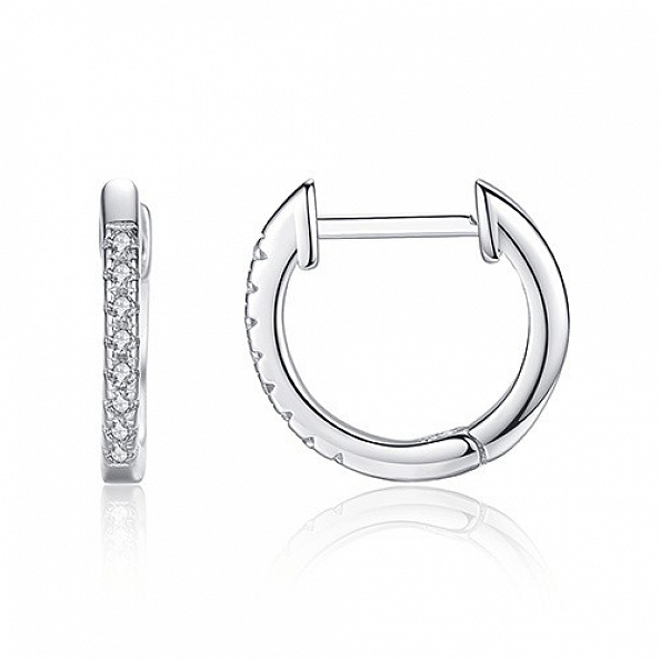 S925 SMALL HUGGIE EARRING PWB044