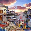 Landscape Water Town Paint By Numbers Kits PW372