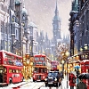 Landscape London Winter Paint By Numbers Kits PW377