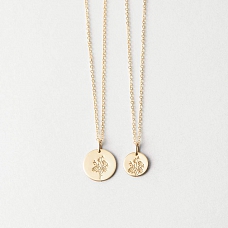 Aster Flower Necklace PW843