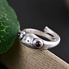 Balmora Silver Frog Ring PWB239
