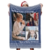 Custom Photo Collage Blankets Christmas Gift with 3 Photos PW502