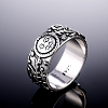 Retro Sun & Moon Ring PWB245