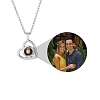 Personalized Heart Photo Projection Necklace PWB229