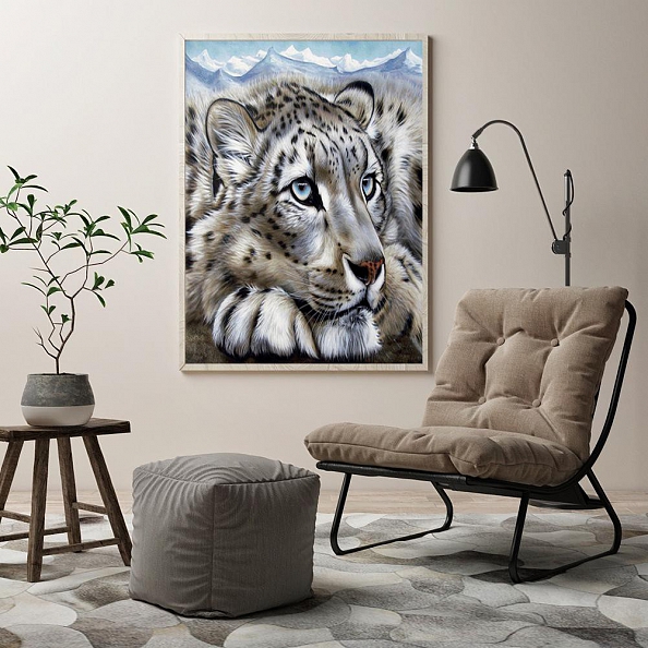 DIY Paint By Number Kits-Tiger(40*50 CM) PW610