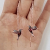 Hummingbird Tassel Earrings PWB233