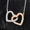 Parent to Child - Stole My Heart Interlocking Heart Necklace PWB228