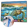DIY Paint By Numbers-Turtle (40*50 CM) PW603