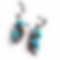 Blue Bird Drop Earrings PWB279