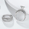Luxury Silver Ring Set PWB250