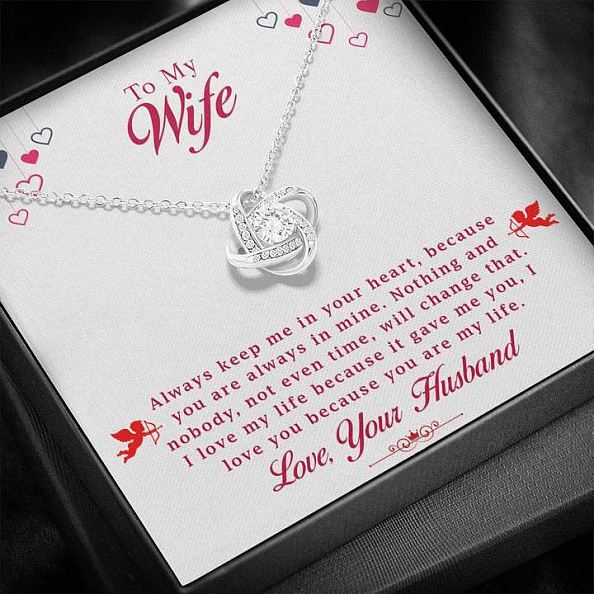 To My Wife Necklace Valentine's Day Gift PWB323