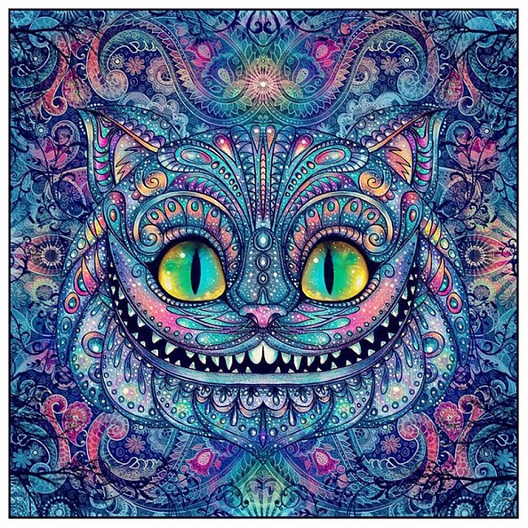 Crystal Rhinestone Diamond Painting - Cat PW687