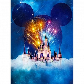 Cartoon Castle - Full Round Diamond Painting PW699