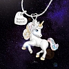 Cute Unicorn Necklace PWB081