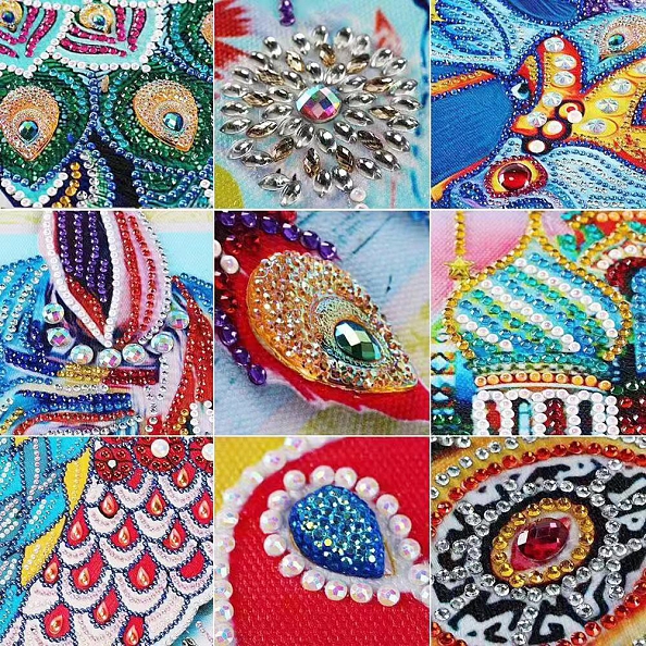 Crystal Rhinestone Diamond Painting - Cat PW687