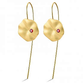 925 Sterling Silver Minimalist Dangle Earrings PWB405