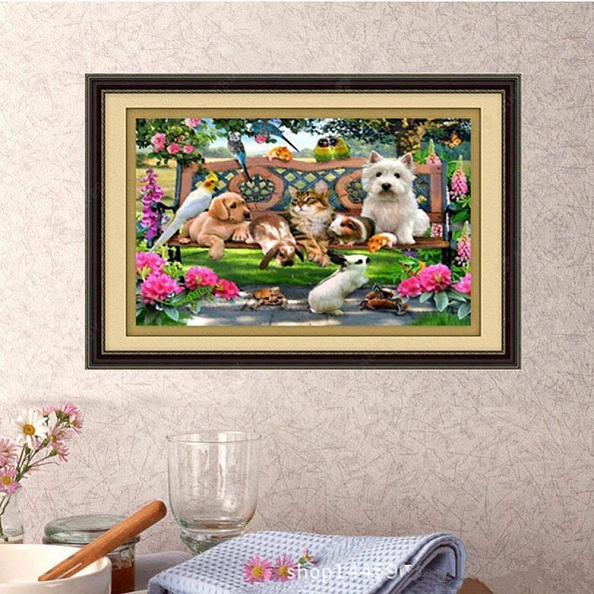 Partial Drill Diamond Painting- Garden PW733