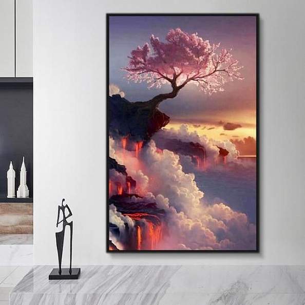 Tree Paint By Numbers Kits PW177