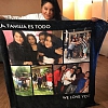 Custom Blankets Personalized Photo Blankets Custom Collage Blankets with 2 Photos PW291