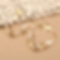Cute heart shape pearl earrings PWB128