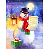 Snowman No.2 Full Drill 5D Diamond Painting Kit PW465