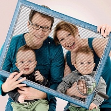 DIY Custom Family Photo Diamond Painting PW216