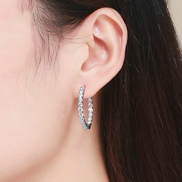 Minimalist Hoop Earrings PWB331