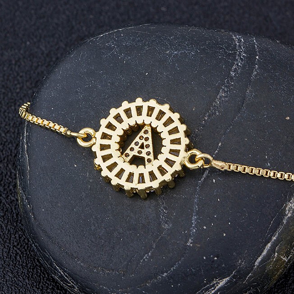 A-Z Initial Letter Charm Bracelets PW853