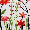 Flowers-Embroidery Kit(30x30cm) PW664