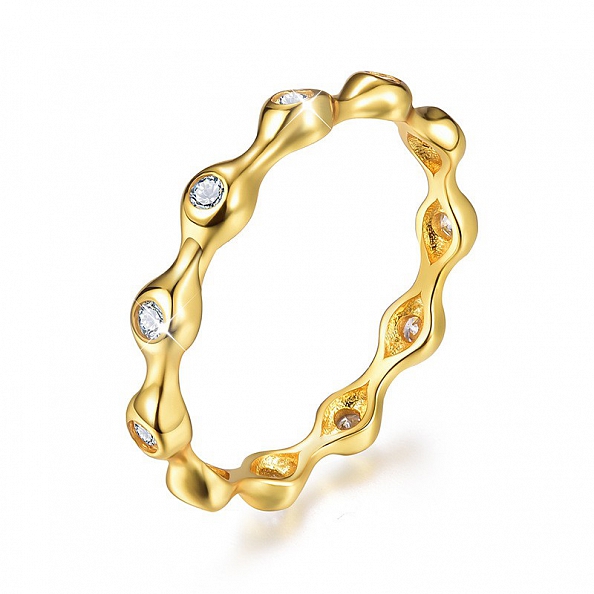 Minimalist Thin Sterling Silver Ring PWB417