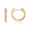 S925 SMALL HUGGIE EARRING PWB044