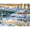 Full Drill 5D Diamond Painting Kit (DIY) -Snow Homw PW533