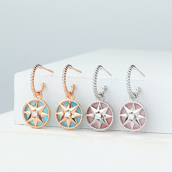 Octopus Compass Necklace PWB469