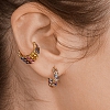 Multilayer C Shape Earrings PWB110