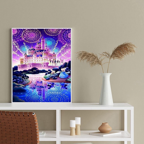 DIY Full Round Diamond Painting -Mickey Mouse PW819