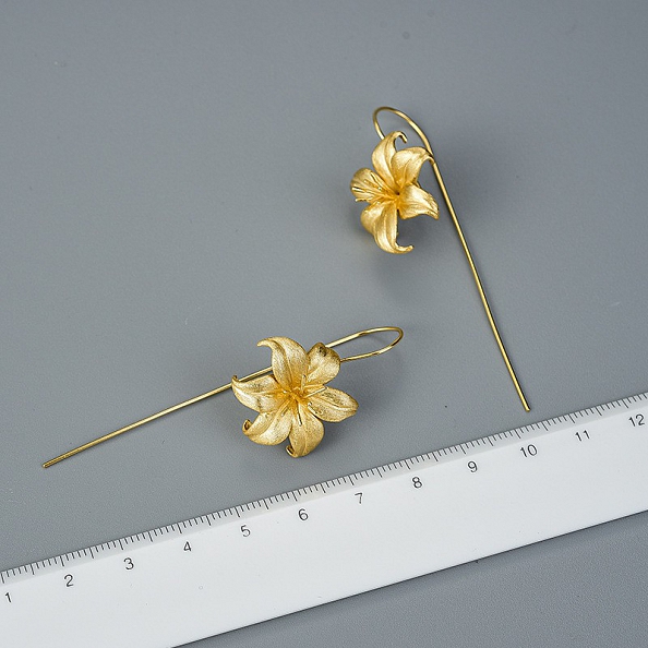 925 Lily Dangle Earrings PWB399