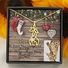 To My Daughter - Giraffe Love Necklace PWB059