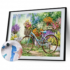 Paint By Numbers Kit-DIY Bicycle(40*50 CM) PW601