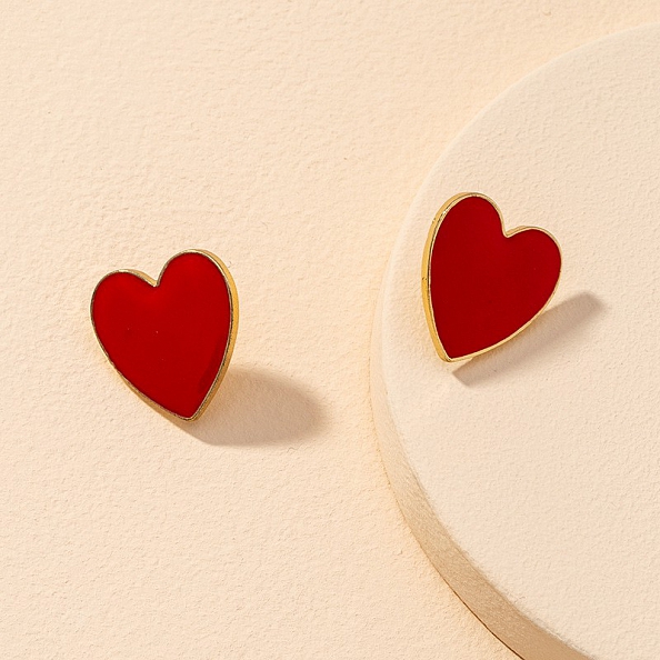 Heart Shape Earrings PW912