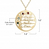 Custom Family Tree Name Pendant Necklace PW901