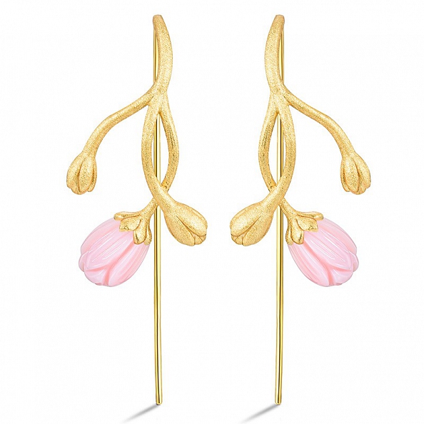 Elegant Jasmine Flower Earrings PWB402