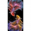 5D DIY Diamond Painting Colorful Fish Full Round Drill Embroidery Home Art PW597