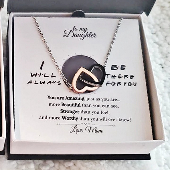 Daughter(s) Always There for you Necklace PWB097
