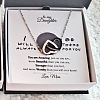 Daughter(s) Always There for you Necklace PWB097