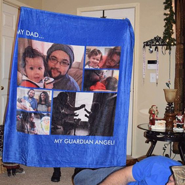 Custom Blankets Personalized Photo Blankets Custom Collage Blankets with 6 Photos PW021