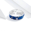Meteor Shower Blue Ring PWB539