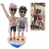Fully Customizable 2 person Custom Bobblehead PW275